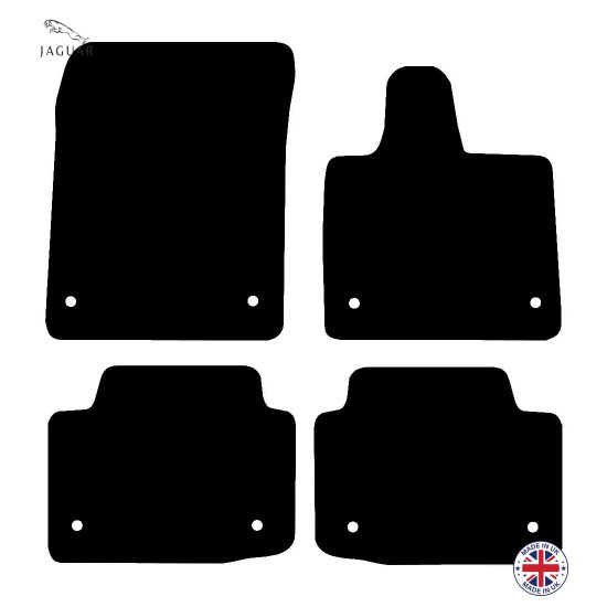 Jaguar I Pace Electric 2018-2024 Car Floor Mat Set