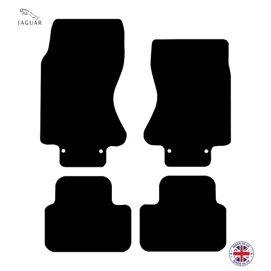 Jaguar S Type Manual 2002-2008 Car Floor Mat Set