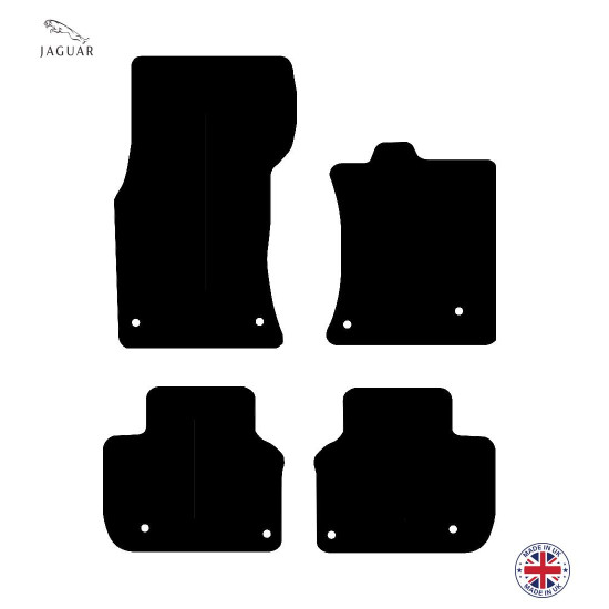 Jaguar XF 2015-2020 Car Floor Mat Set